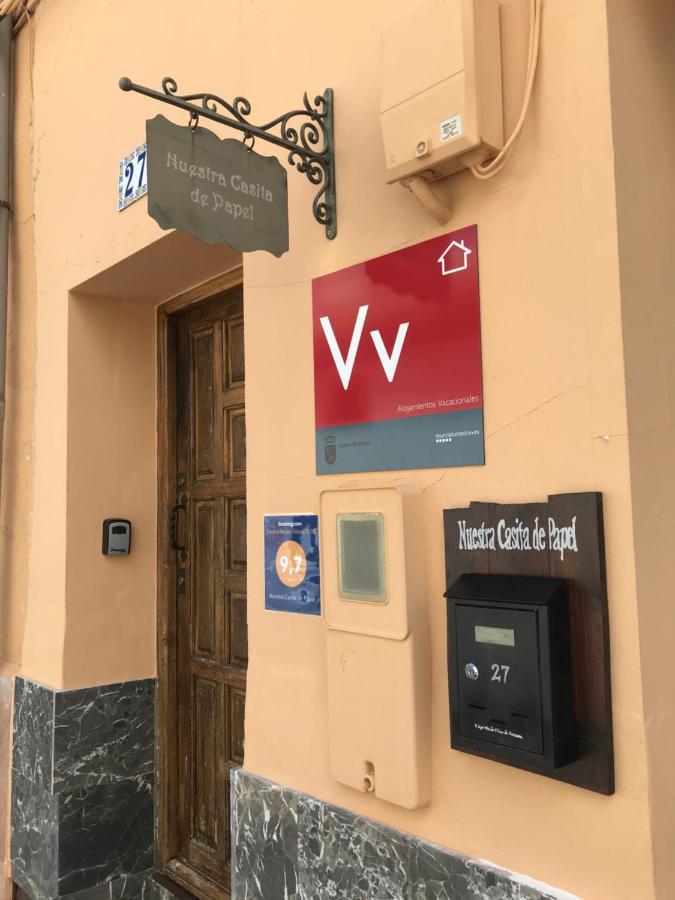 Nuestra Casita De Papel Leilighet Cehegín Eksteriør bilde